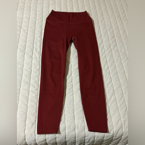 Paragon- High Rise Supportive Leggings Pomegranate - Picture 1 of 3